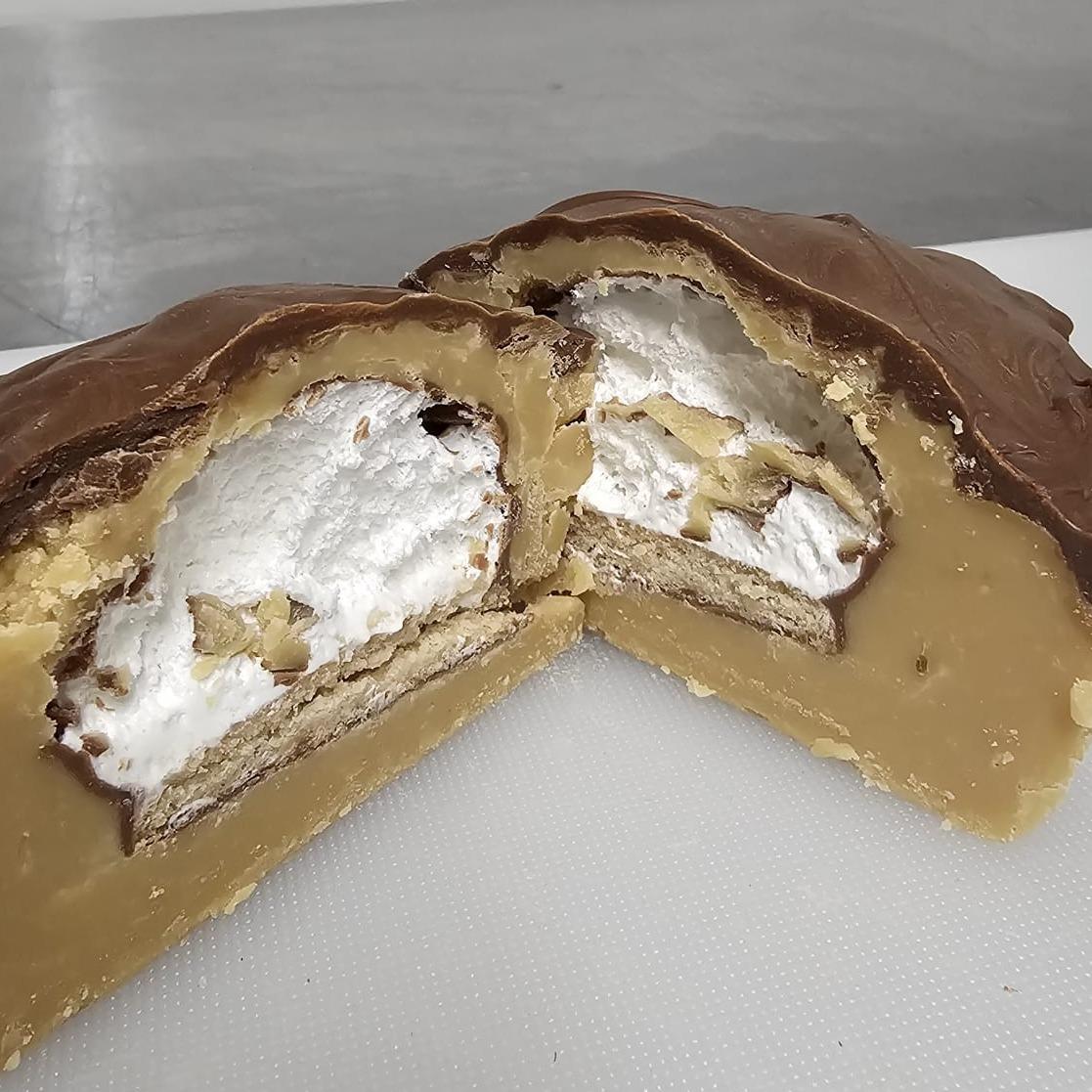 Fudge Bombs - Tunnocks Teacake