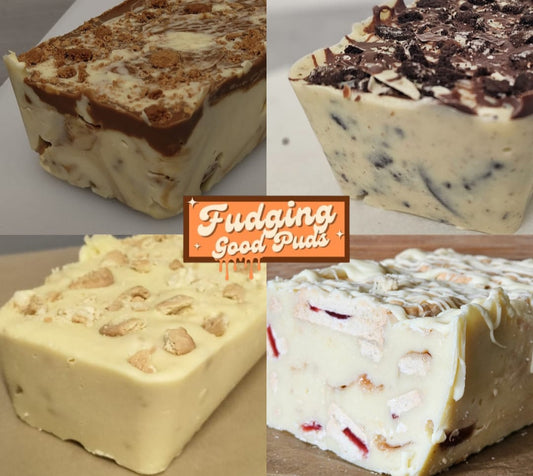 Biscuit Barrel Fudge Box