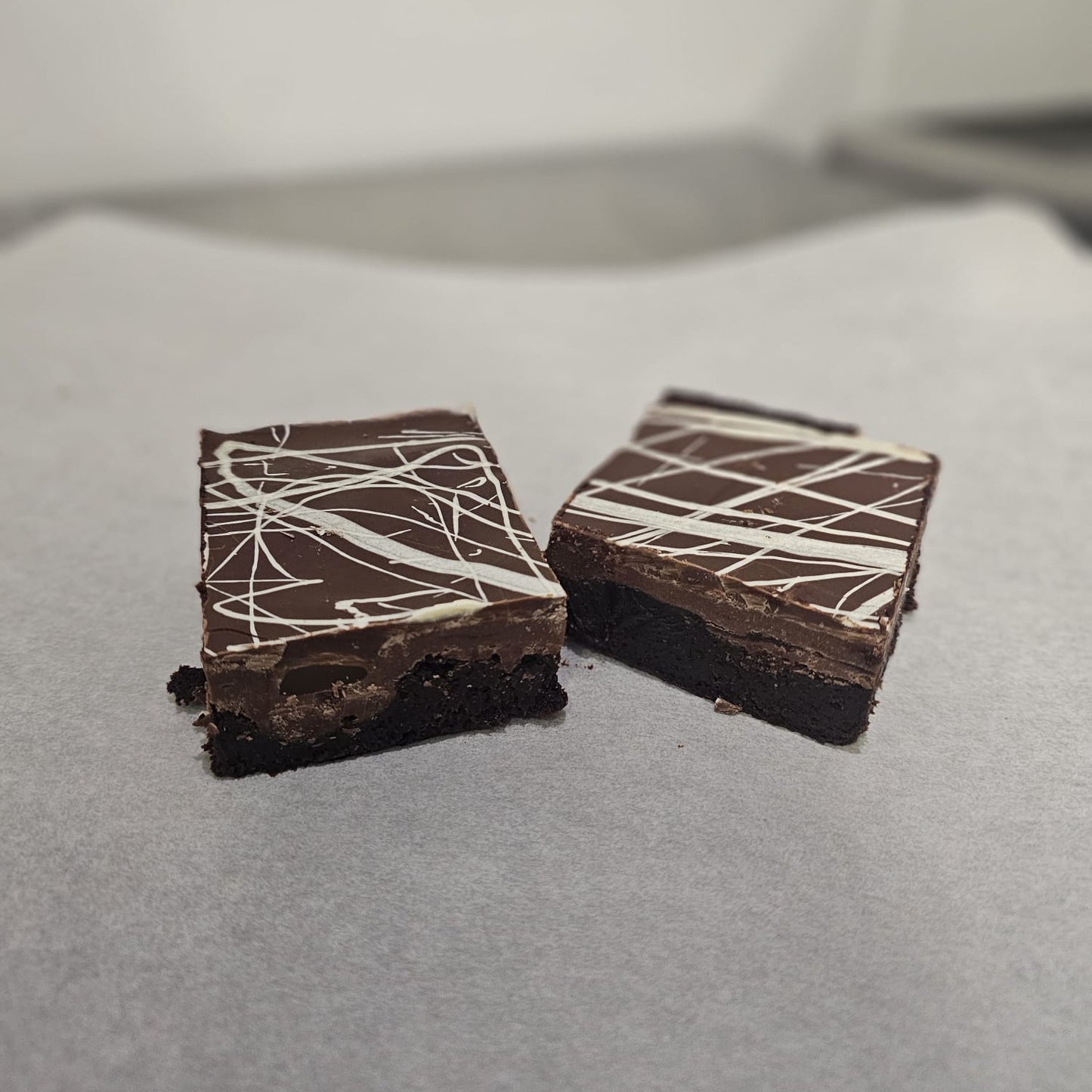 Fudge Topped Brownie